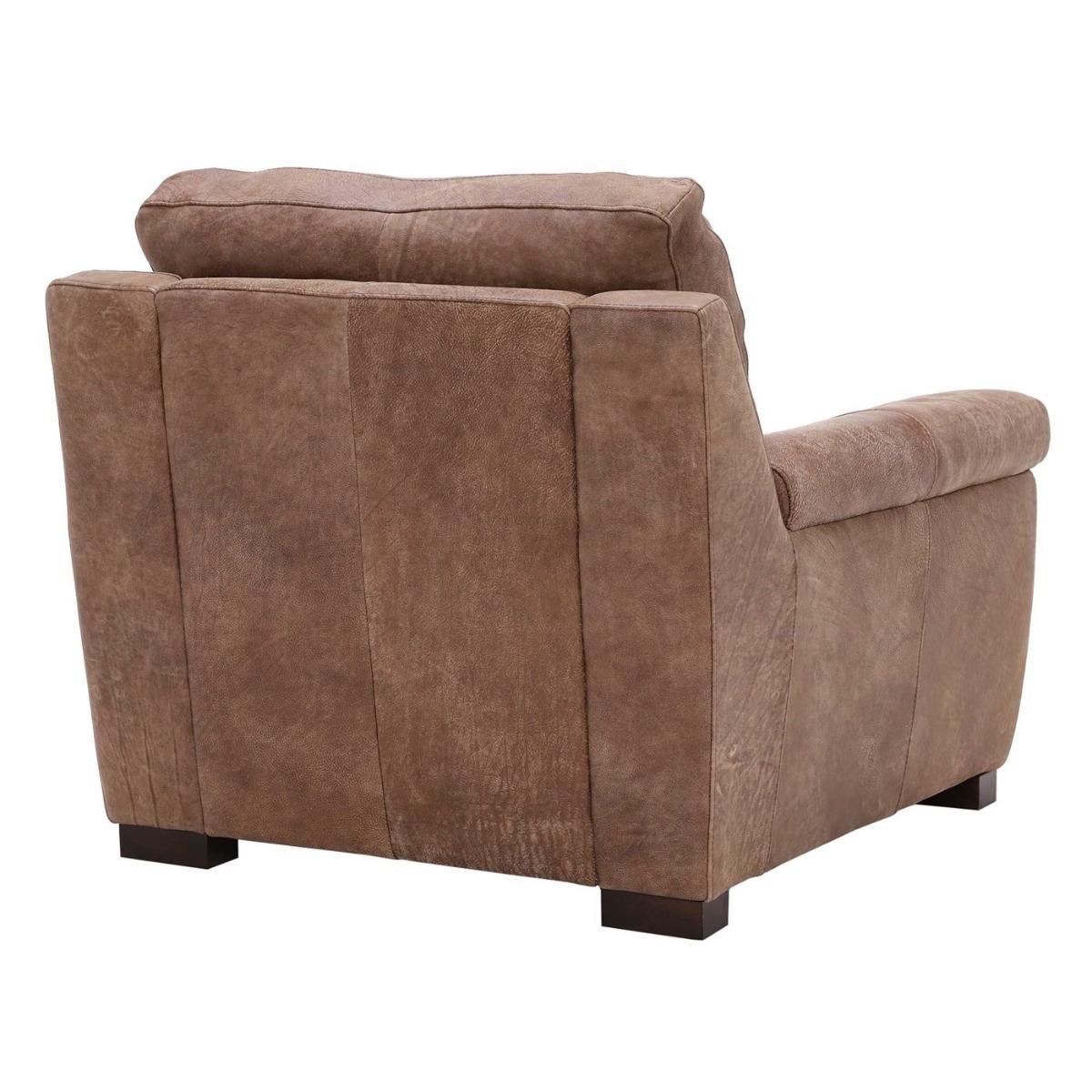 Berisso Armchair, Brown Leather | Barker & Stonehouse – image 4