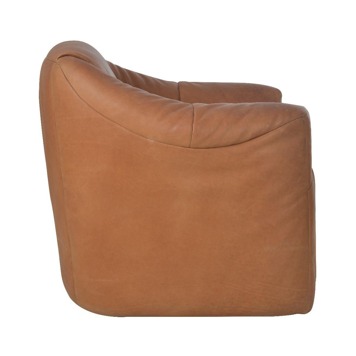 Timothy Oulton Rumple Chair, Buff Burnished Nutmeg – image 3