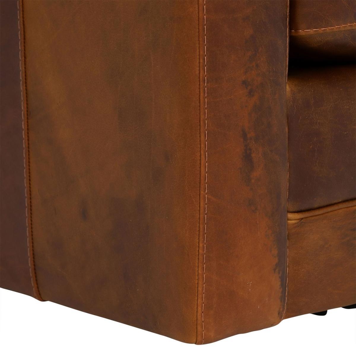 New Kilda Leather Swivel Chair – image 4