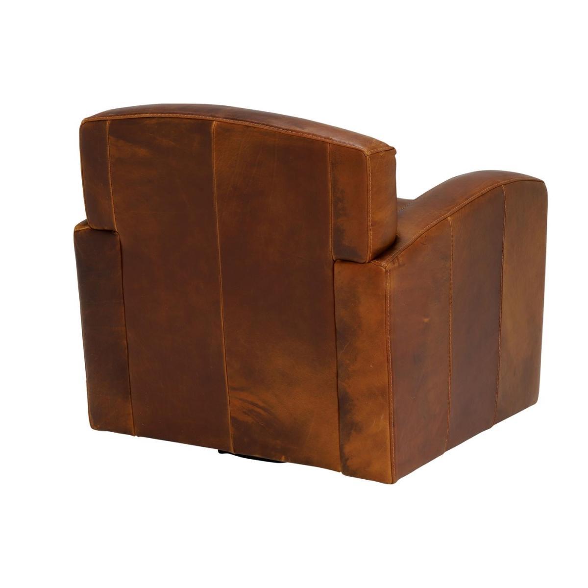 New Kilda Leather Swivel Chair – image 5