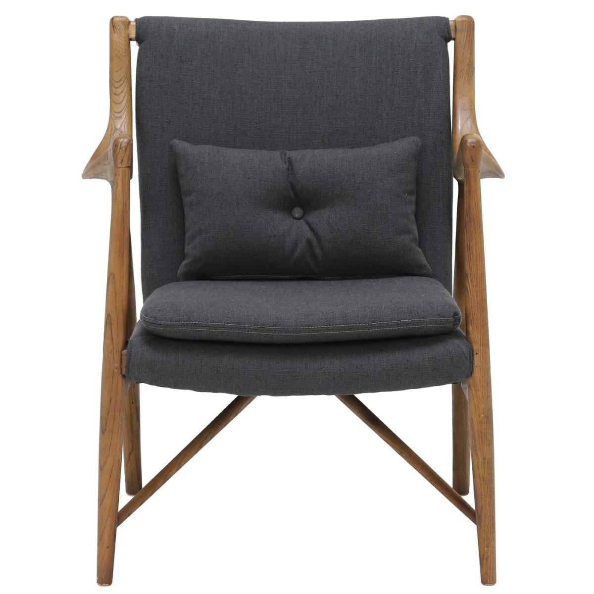 Zabelle Armchair, Grey Fabric | Barker & Stonehouse – image 2