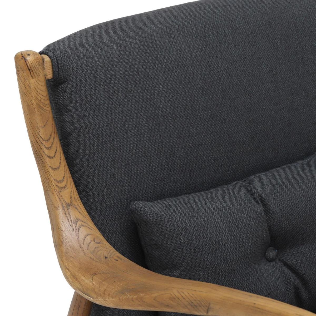 Zabelle Armchair, Grey Fabric | Barker & Stonehouse – image 5