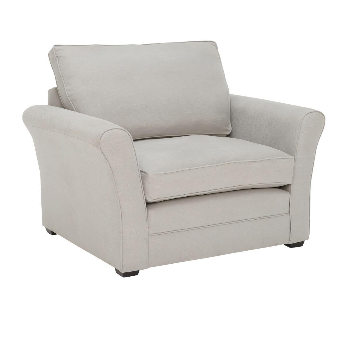 Berkeley Fabric Fixed Cover Snuggle Chair – image 2