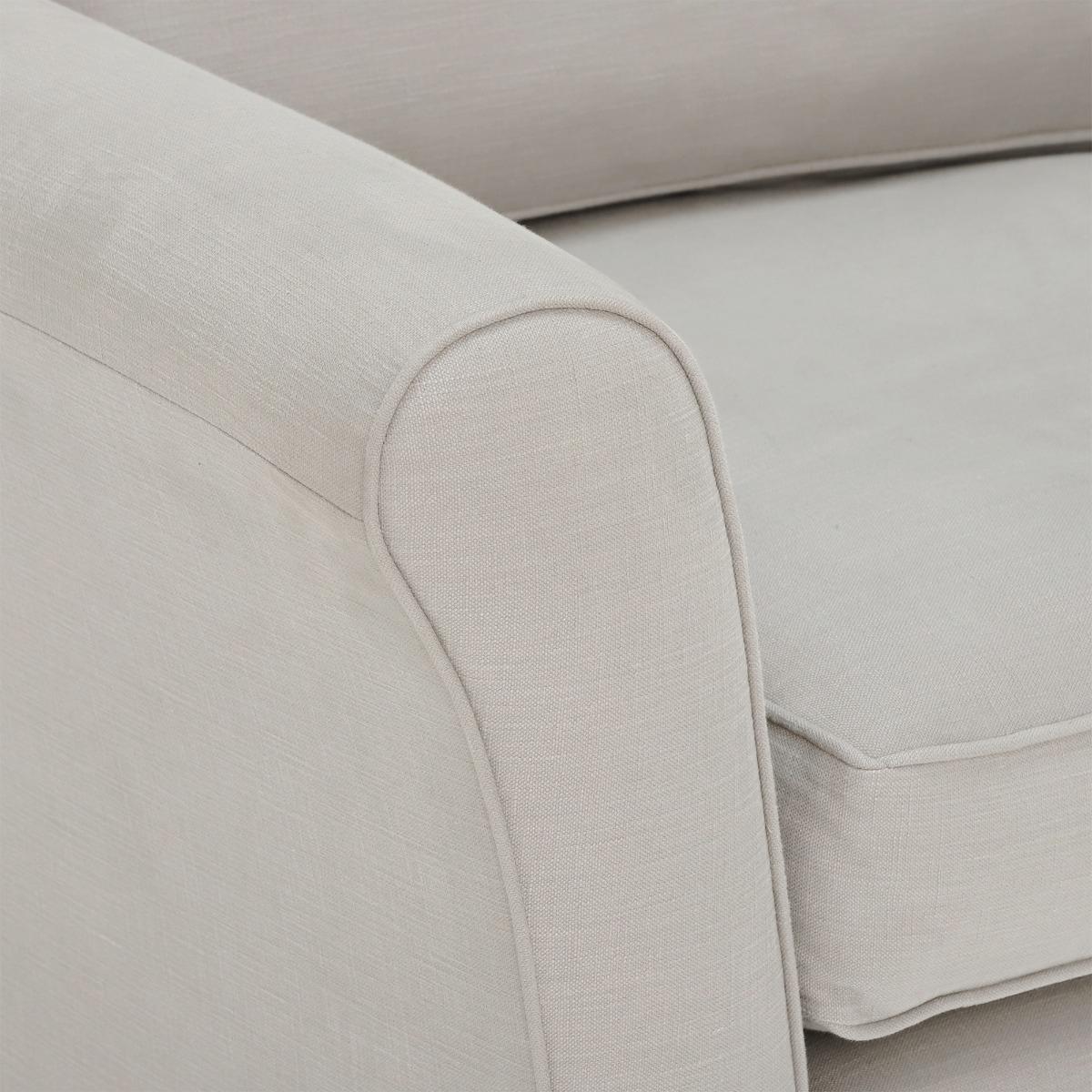 Berkeley Fabric Fixed Cover Snuggle Chair – image 3