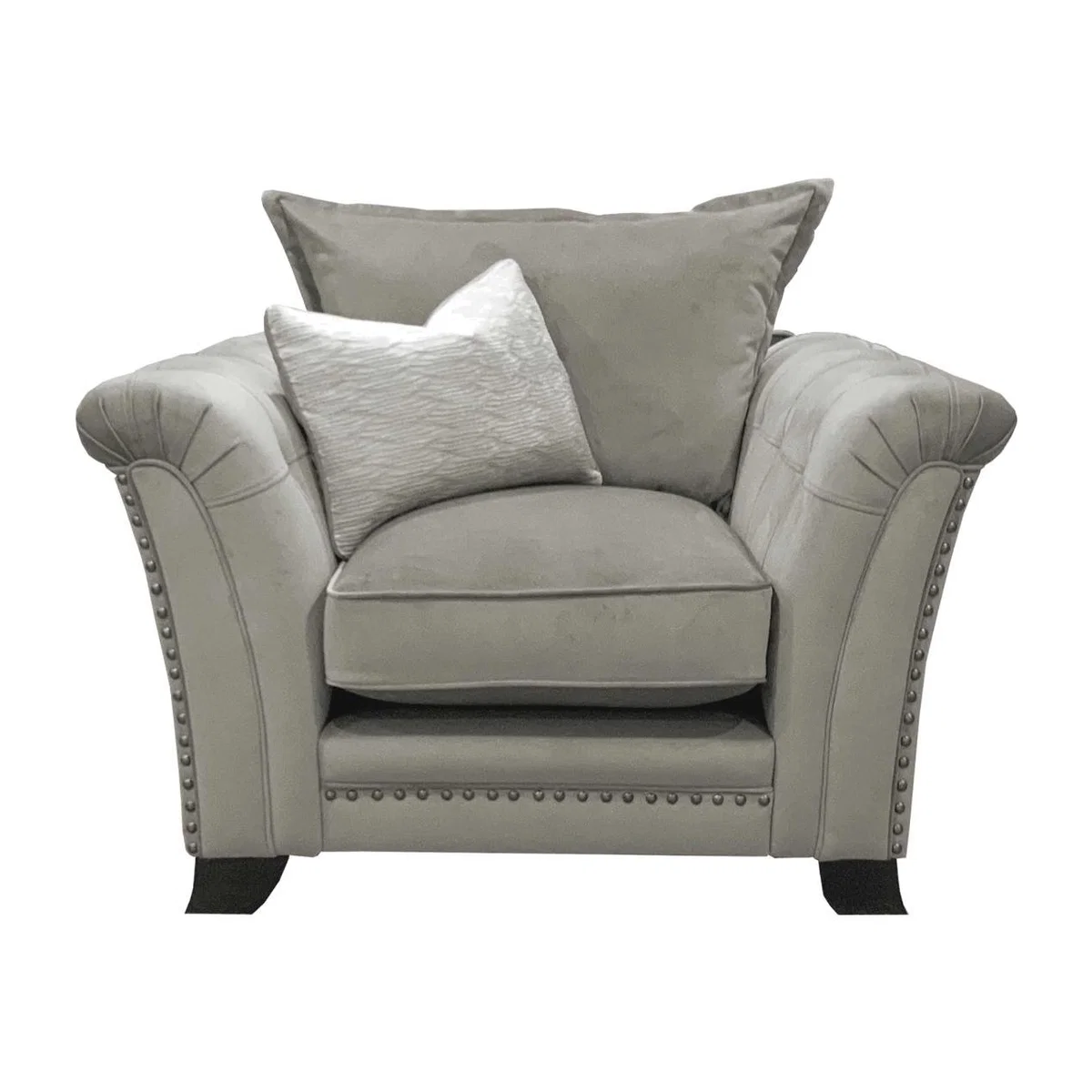 Dorsey Standard Chair, Pluto Silver