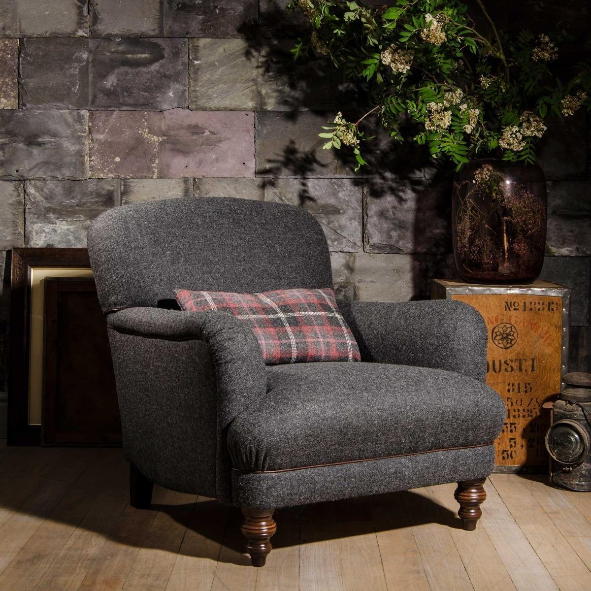 Harris Tweed Braemar Chair – image 2