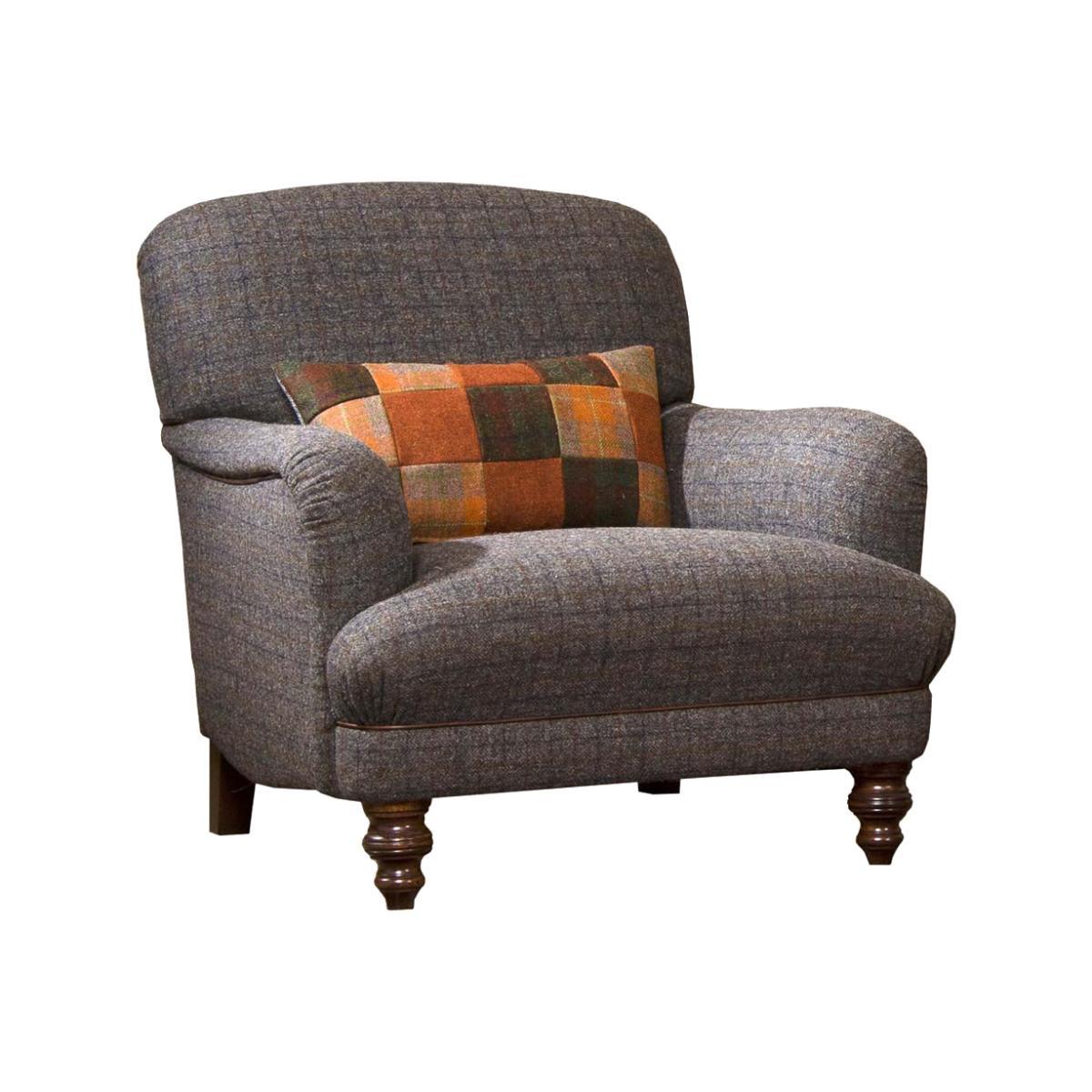 Harris Tweed Braemar Chair – image 1