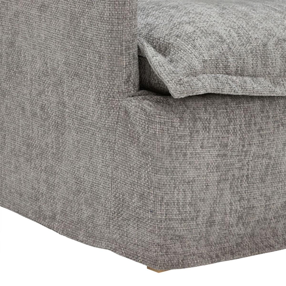 Eden Lounge Armchair, Neutral Fabric | Barker & Stonehouse – image 3