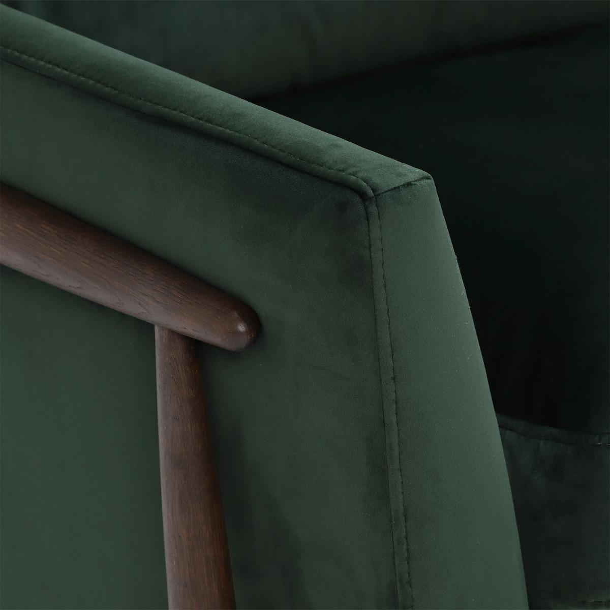 Ercol Forli Snuggle Armchair, 776 Velvet | Ercol – image 3
