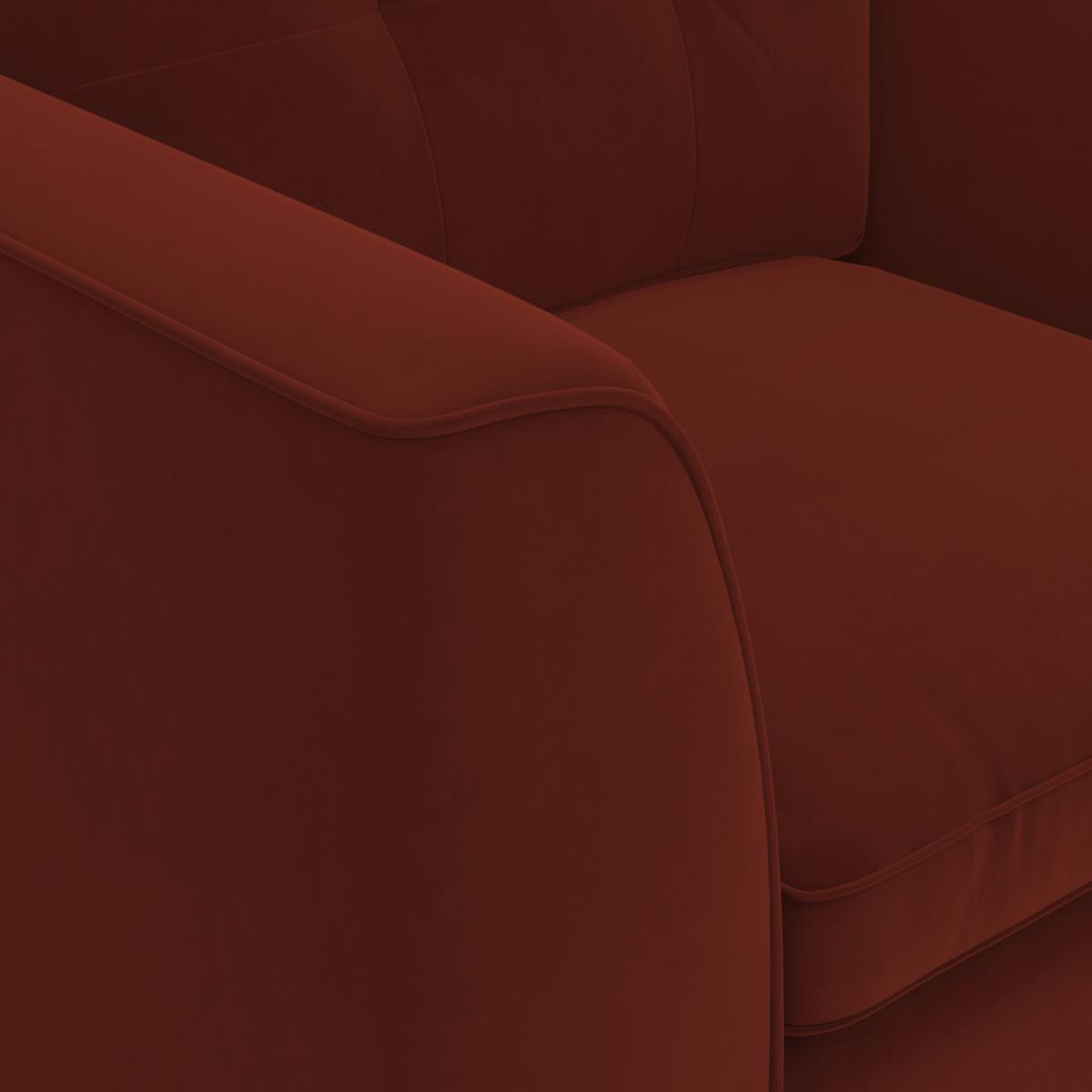 Conza Armchair, Red Fabric | Barker & Stonehouse – image 3