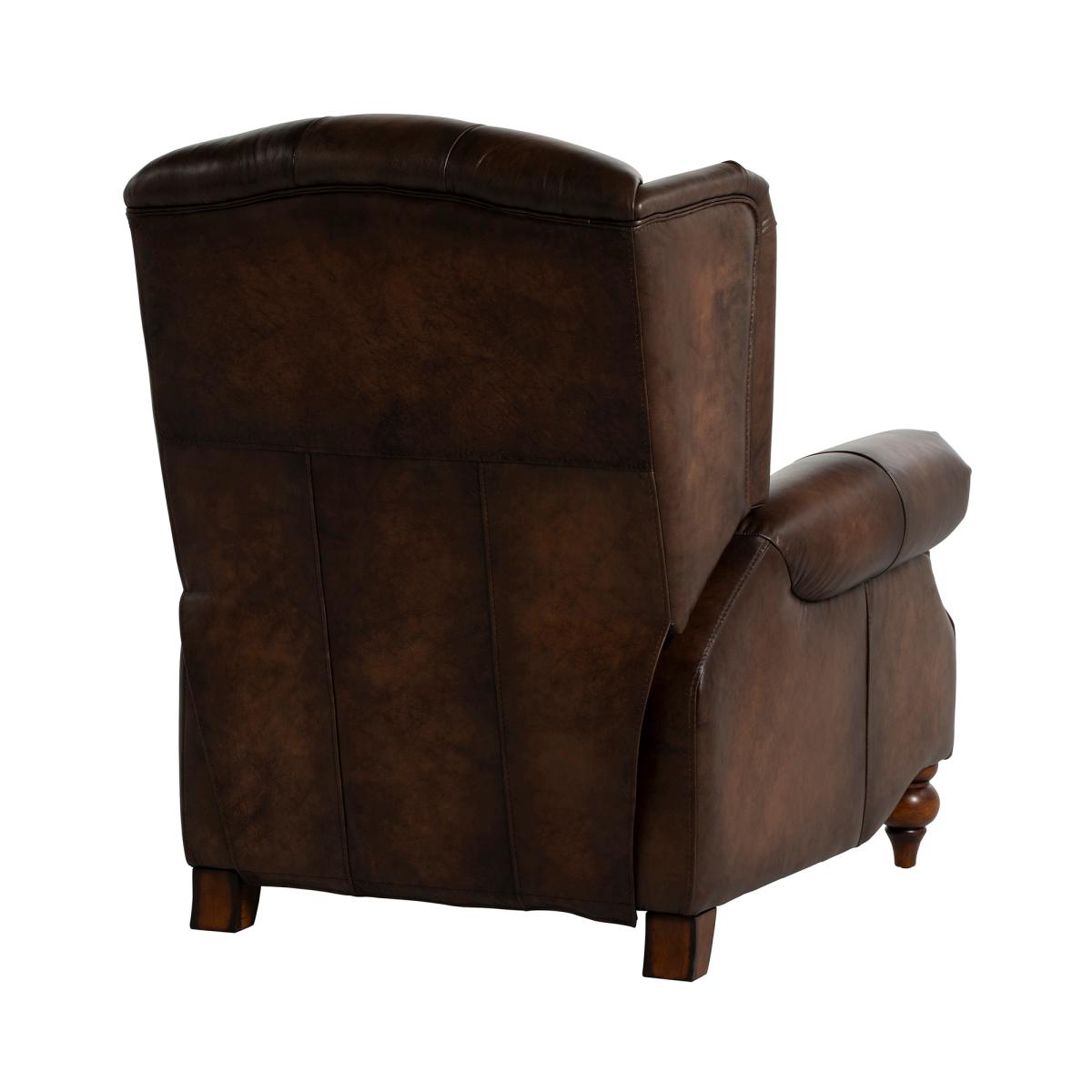 Ullswater Power Recliner Wing Recliner Chair, Brown Fabric | Barker & Stonehouse – image 6