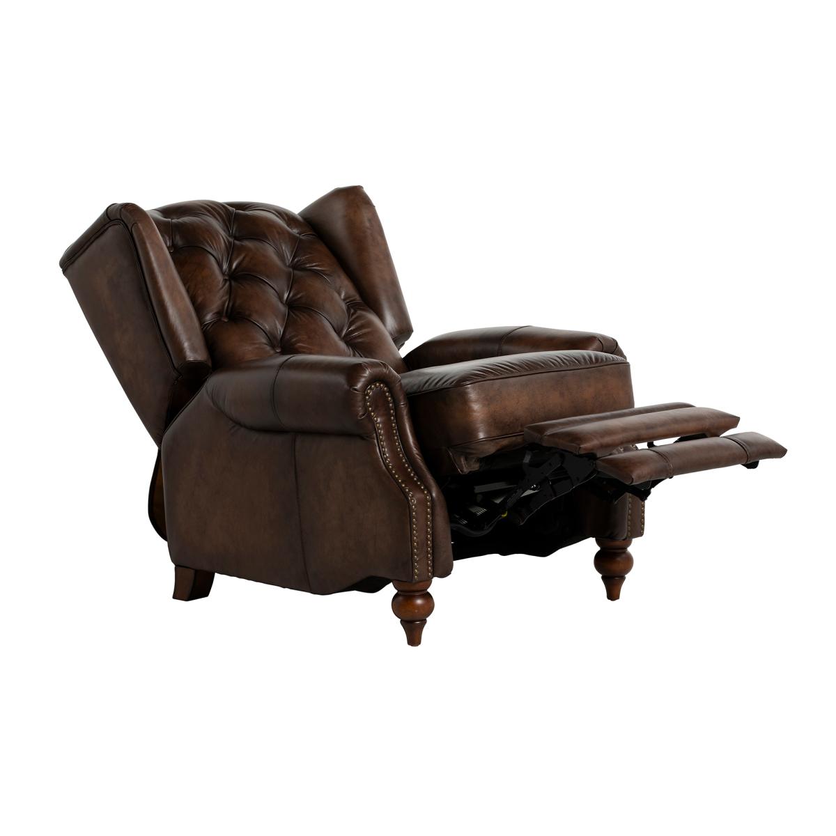 Ullswater Power Recliner Wing Recliner Chair, Brown Fabric | Barker & Stonehouse – image 7