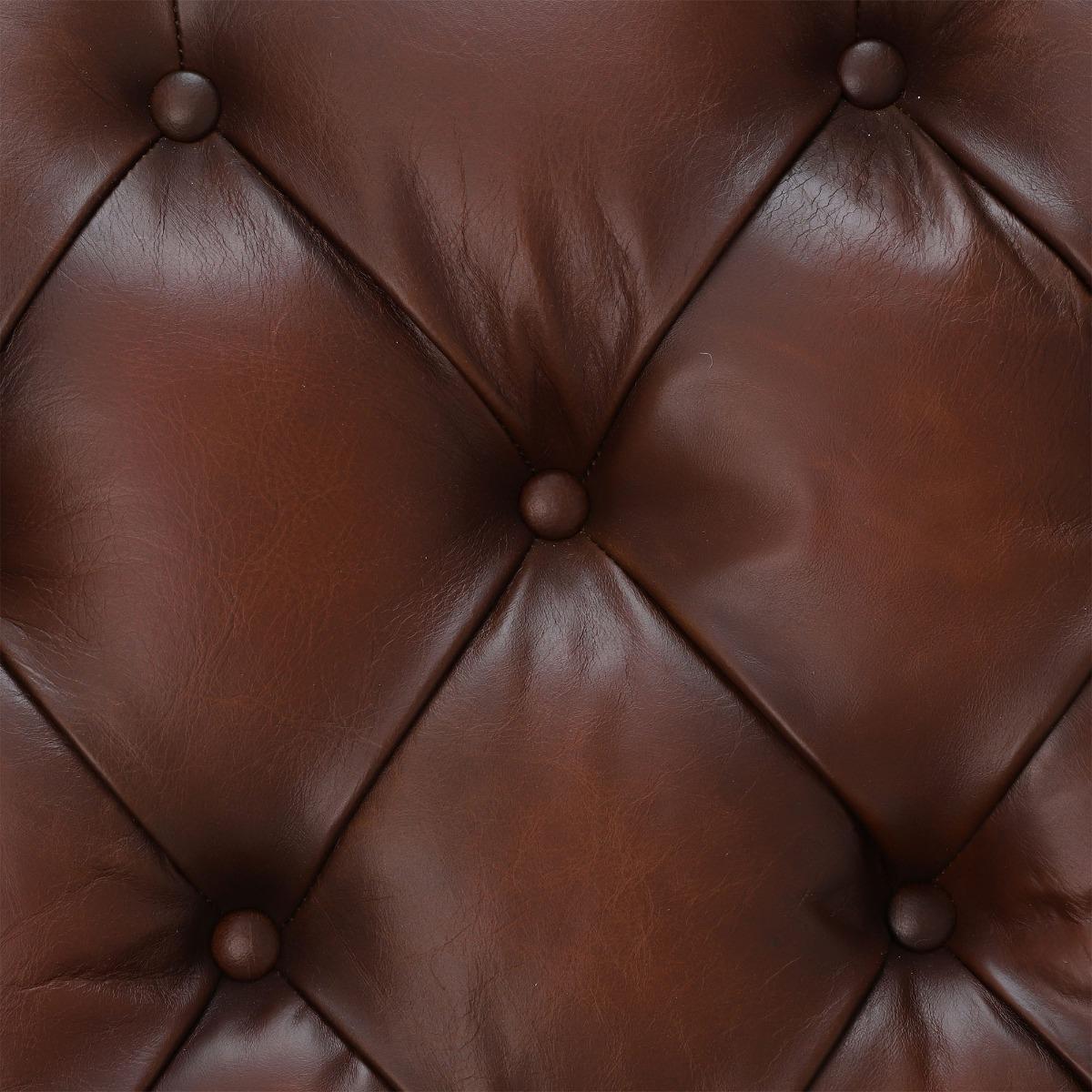 Ullswater Wing Armchair, Brown Leather | Barker & Stonehouse – image 6