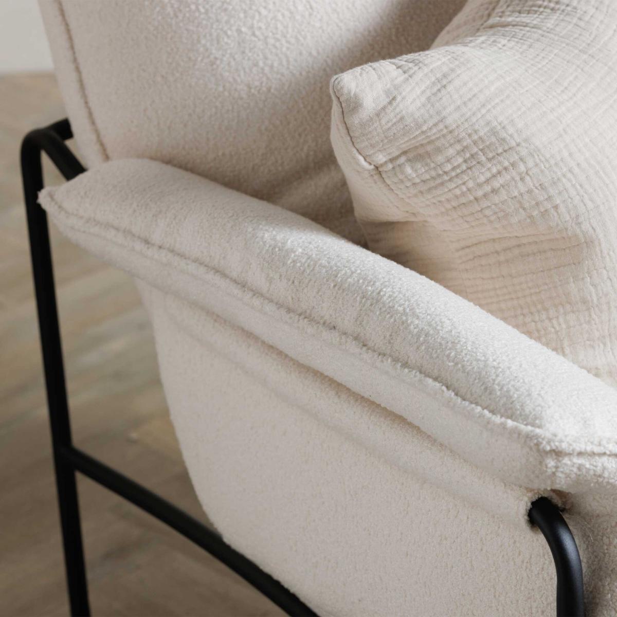 Vinci Armchair, Neutral Leather | Barker & Stonehouse – image 4