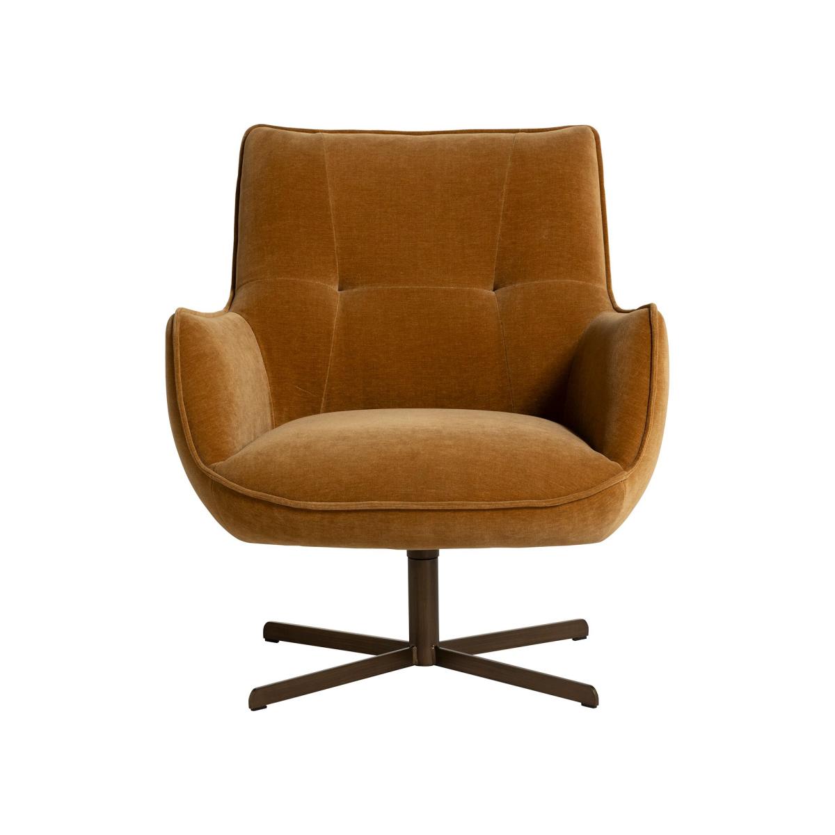 Milne Armchair, Brown Fabric | Barker & Stonehouse – image 4