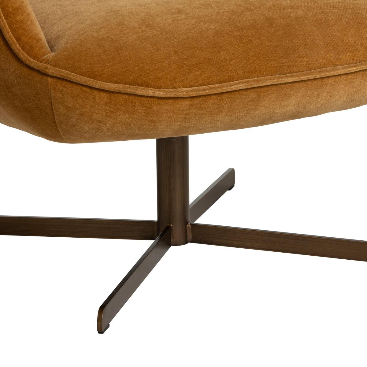 Milne Armchair, Brown Fabric | Barker & Stonehouse – image 7