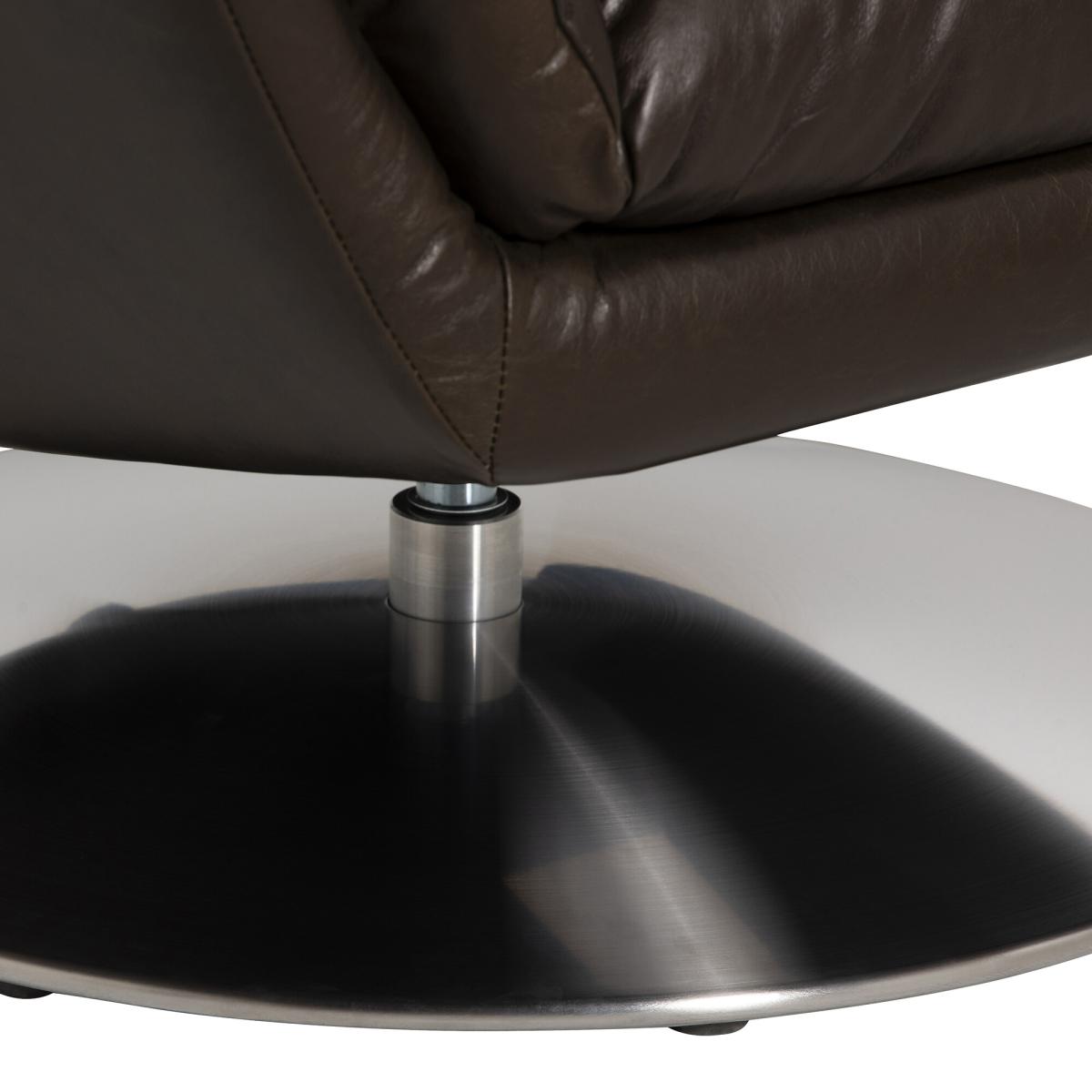 Jessup Swivel Armchair Ri Coco, Brown | Barker & Stonehouse – image 6