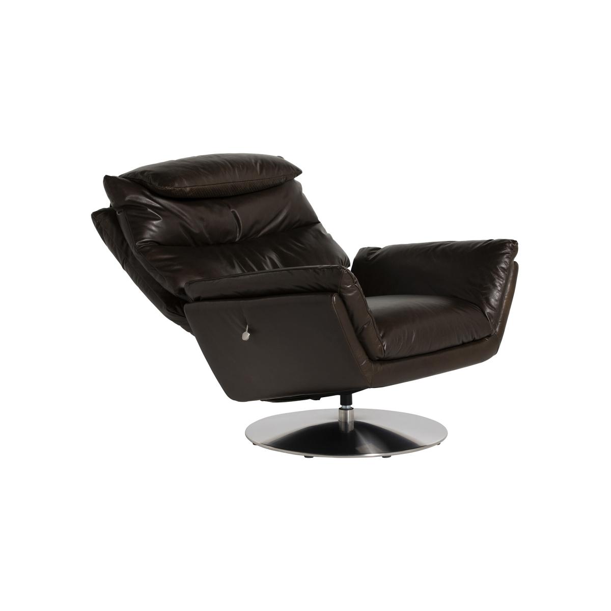 Jessup Swivel Armchair Ri Coco, Brown | Barker & Stonehouse – image 7