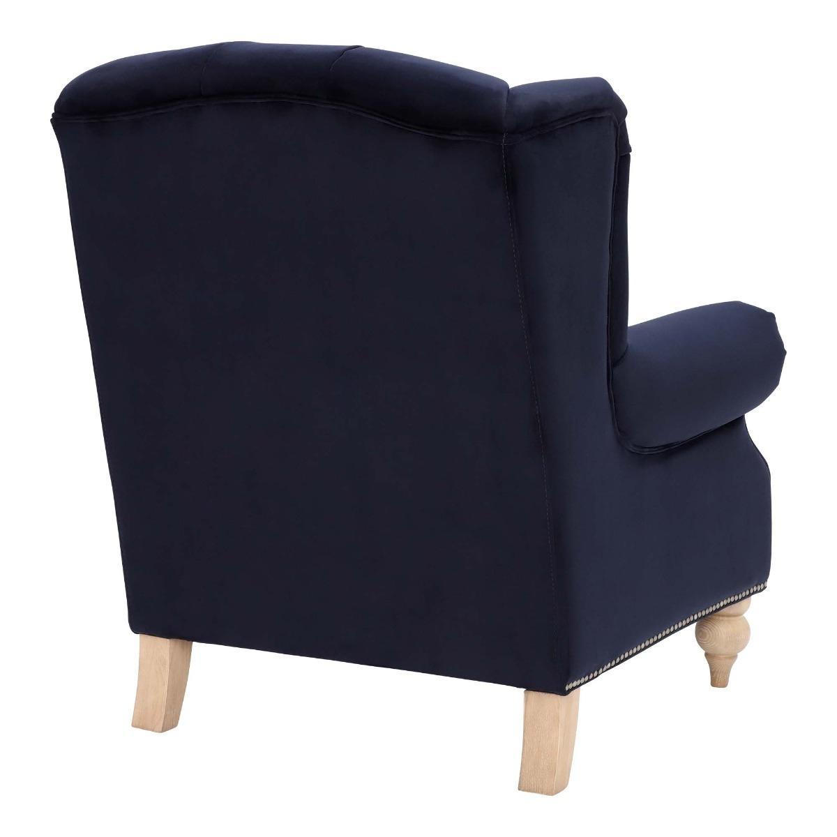 Ullswater Velvet Wing Chair – image 6