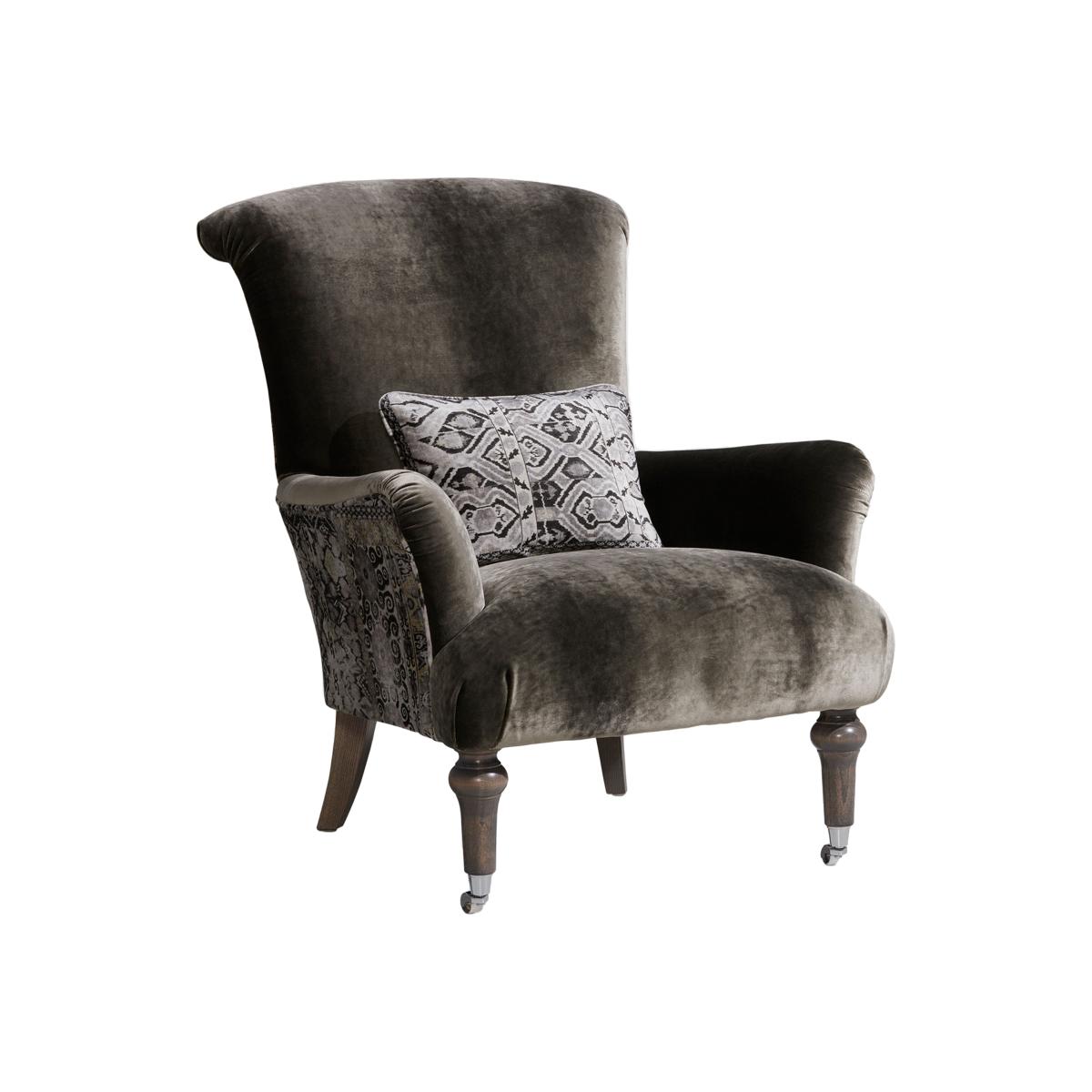 Bronte Armchair, Grey Fabric | Barker & Stonehouse – image 1