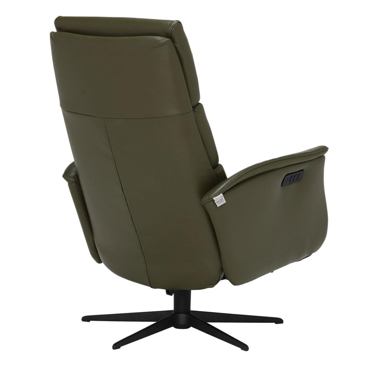 Vern Large Electric Recliner Chair, Hunter Green – image 11