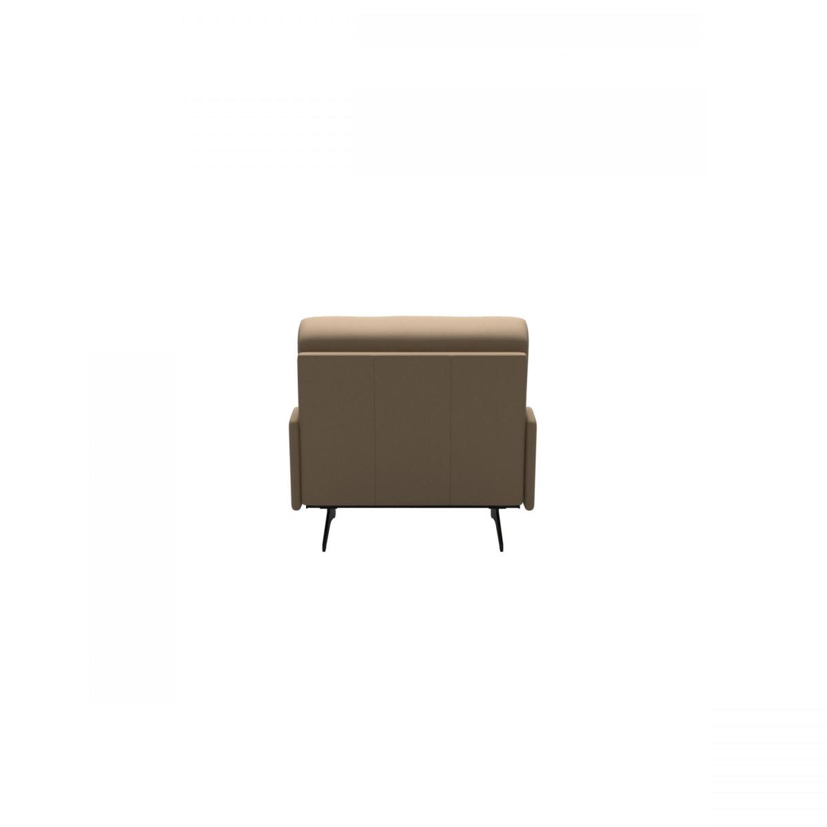 Houston Pushback Recliner Chair, Grey Leather | Barker & Stonehouse – image 3
