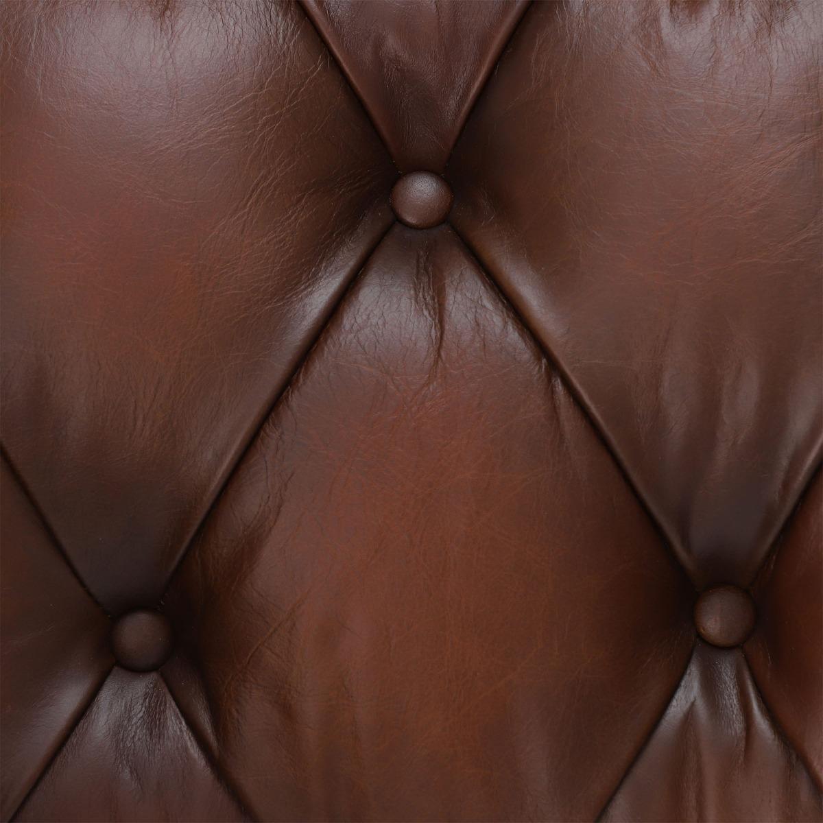 Ullswater Leather Club Chair, Vintage Tabac – image 7