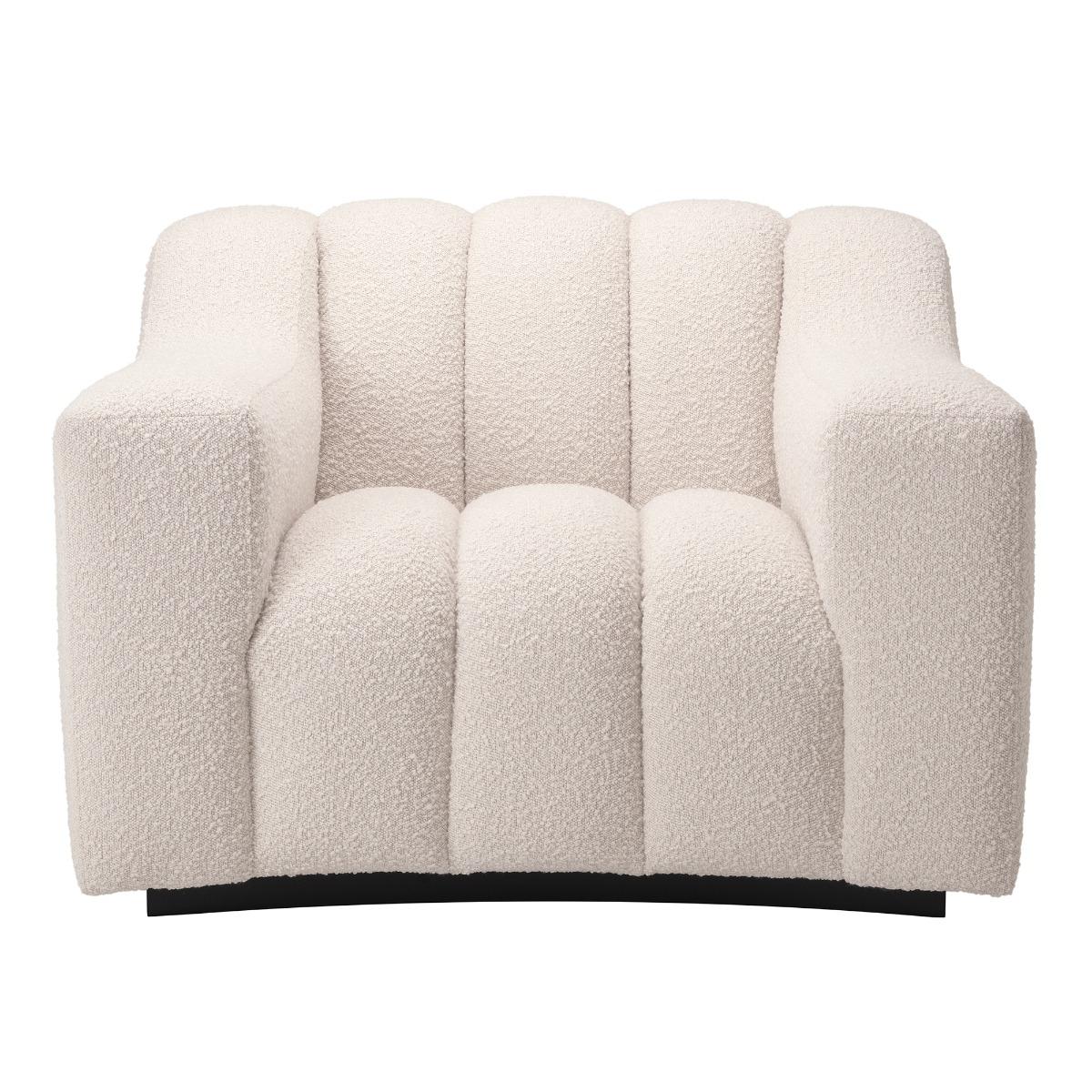 Eichholtz Kelly Armchair, White Fabric | Barker & Stonehouse – image 2