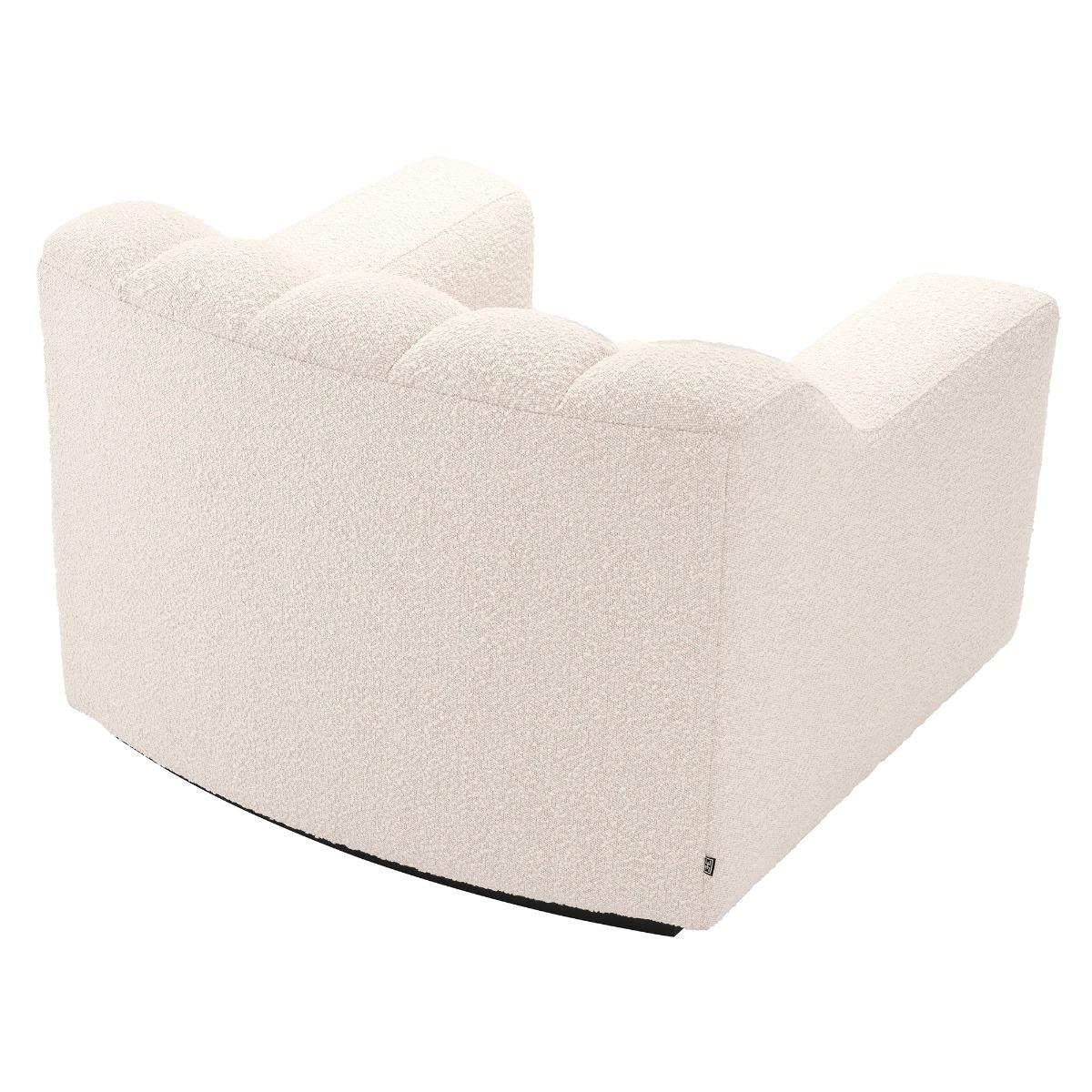 Eichholtz Kelly Armchair, White Fabric | Barker & Stonehouse – image 4