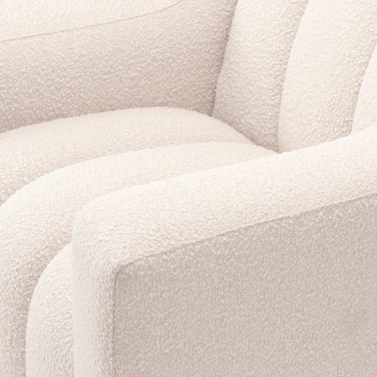 Eichholtz Kelly Armchair, White Fabric | Barker & Stonehouse – image 5