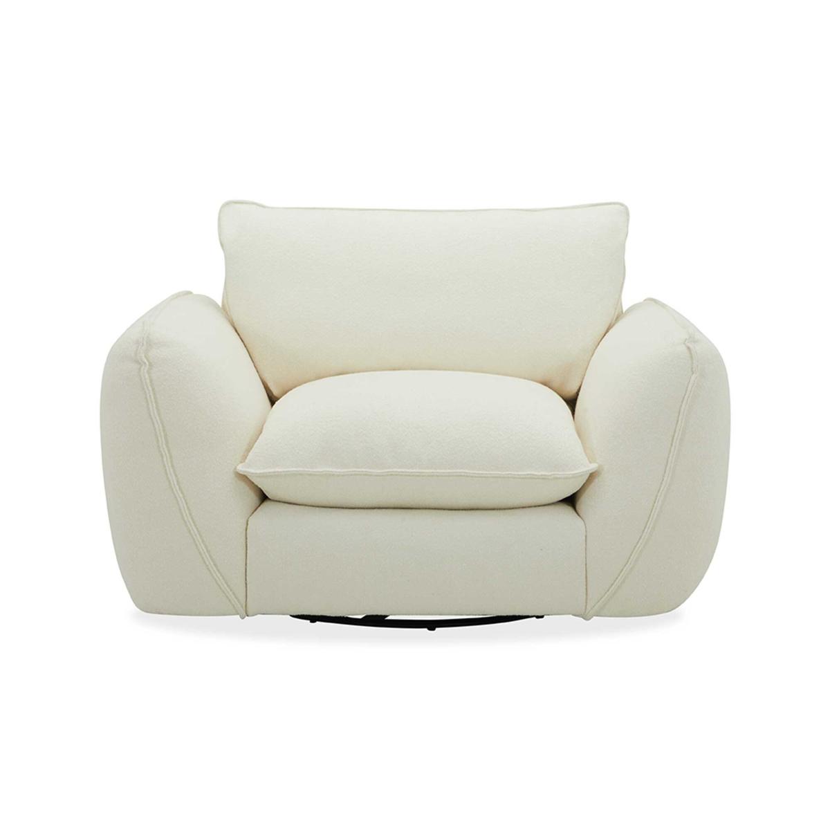 Chadstone Swivel Armchair, Neutral | Barker & Stonehouse – image 2