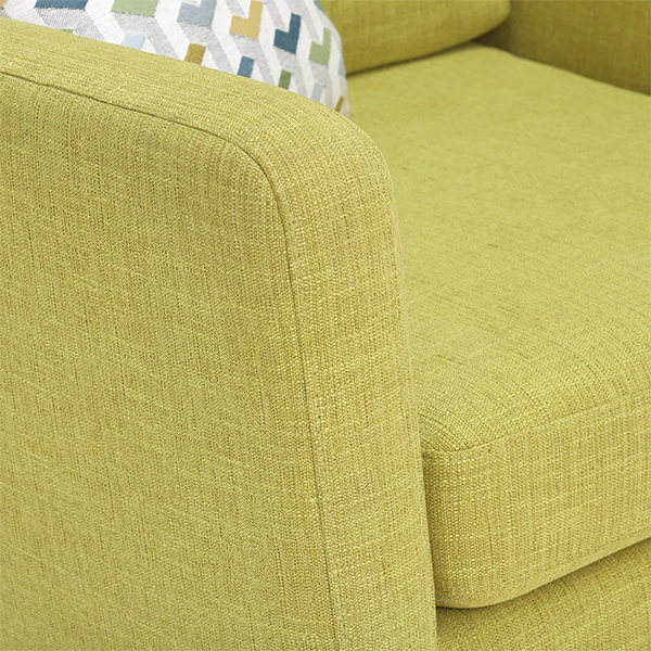 Ercol Cosenza Fabric Armchair, Green – image 5