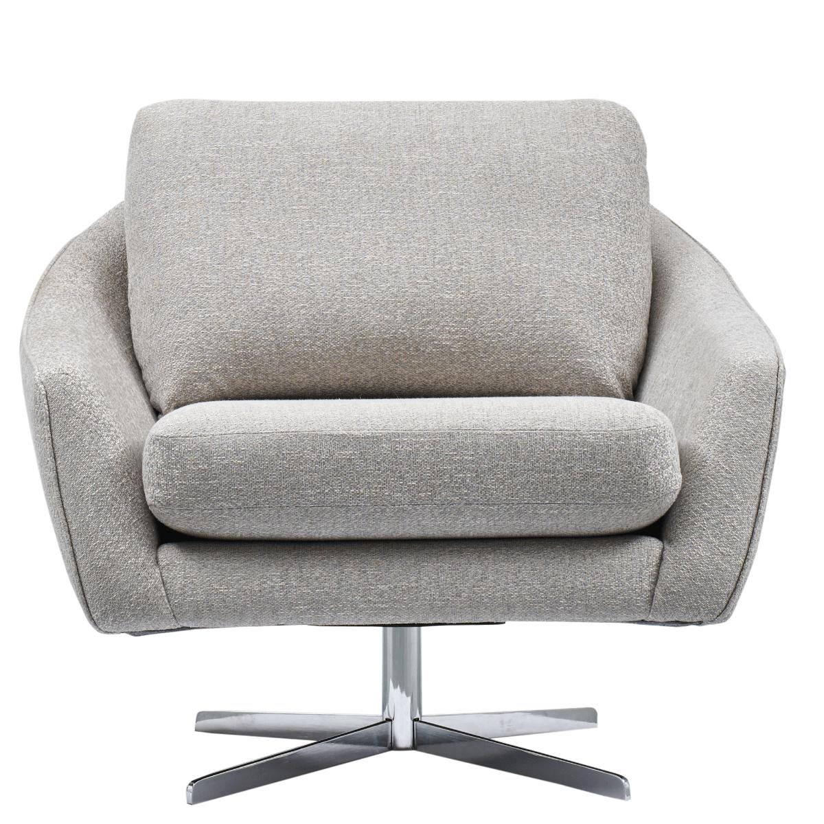 Alessi Lounge Swivel Armchair Fabric | Barker & Stonehouse – image 3