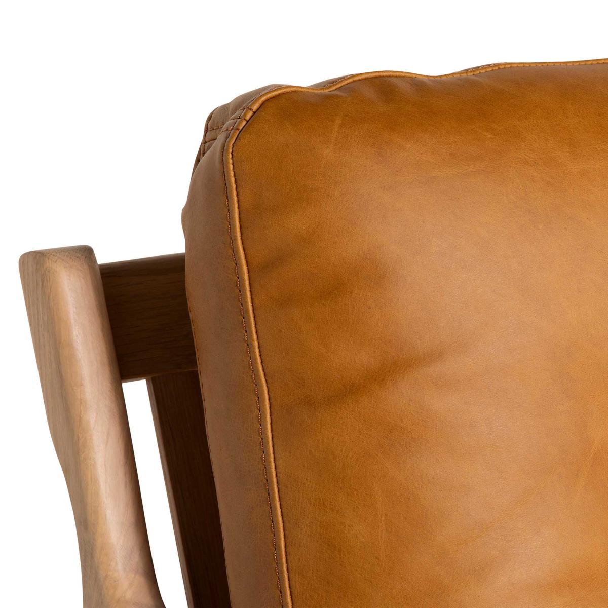 Hamish Lounge Armchair, Brown | Barker & Stonehouse – image 5