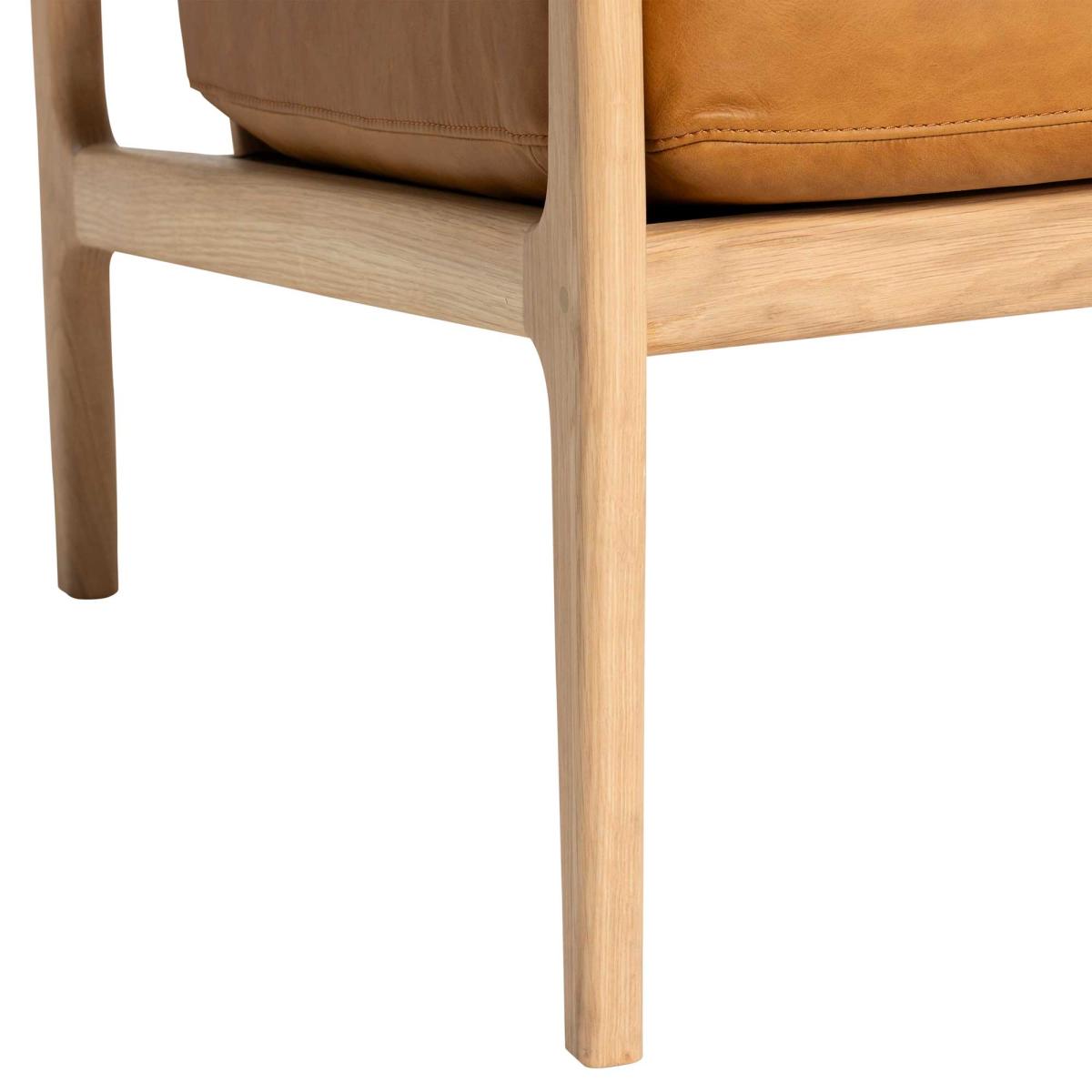 Hamish Lounge Armchair, Brown | Barker & Stonehouse – image 6