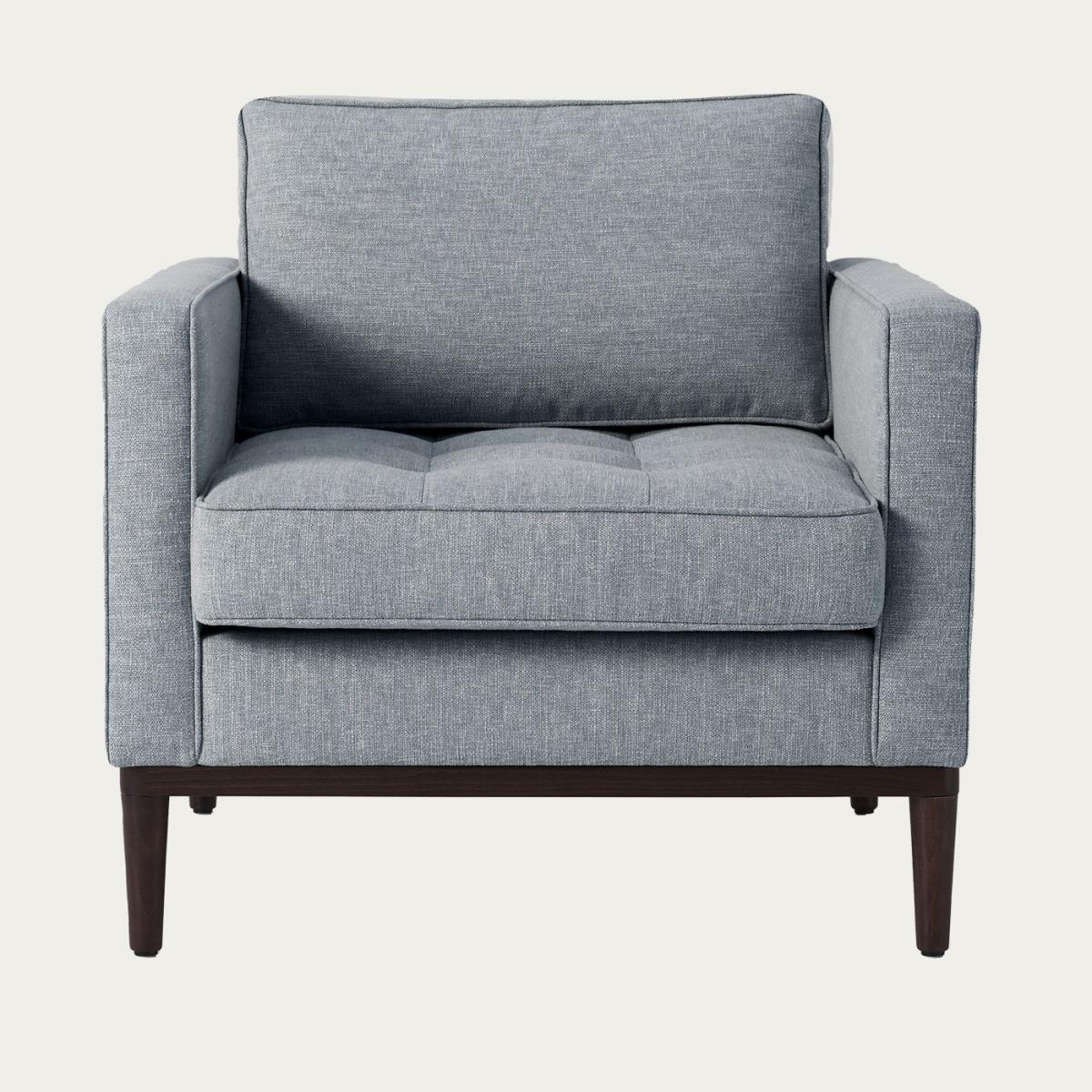 Seaglass Model 02 Linen Armchair