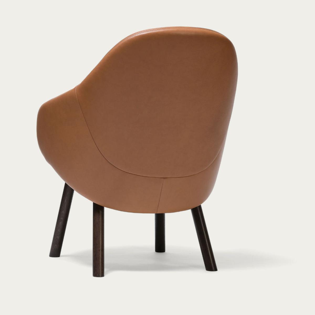 Brown Albu Lounge Armchair – image 2