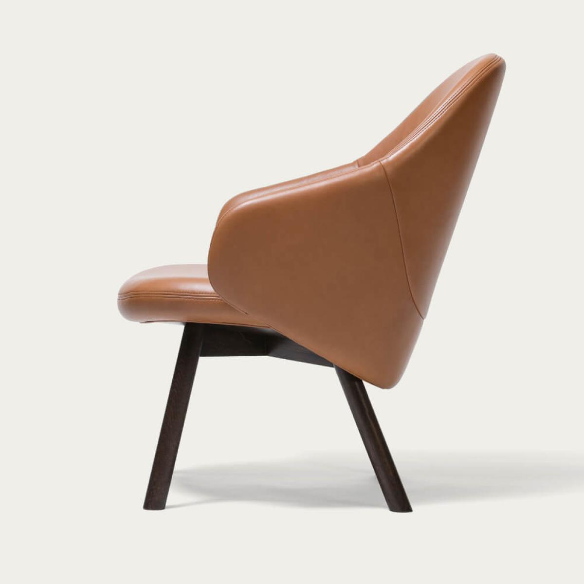 Brown Albu Lounge Armchair – image 4