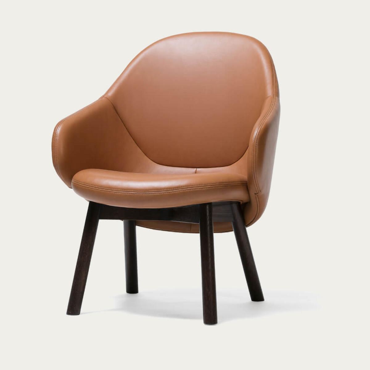 Brown Albu Lounge Armchair – image 6