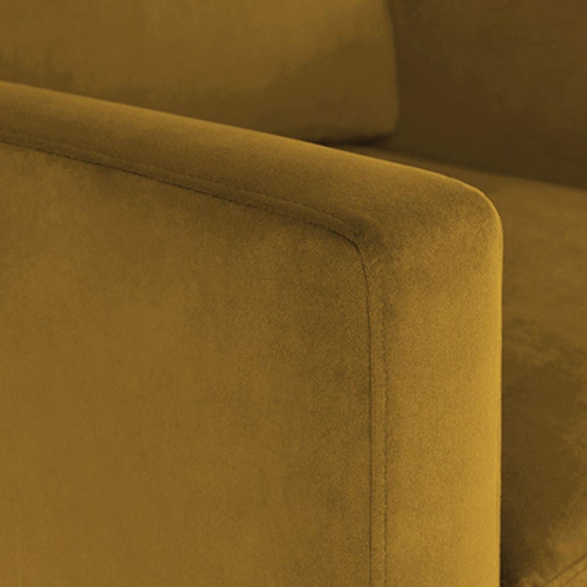 Mustard Model 01 Velvet Armchair – image 3