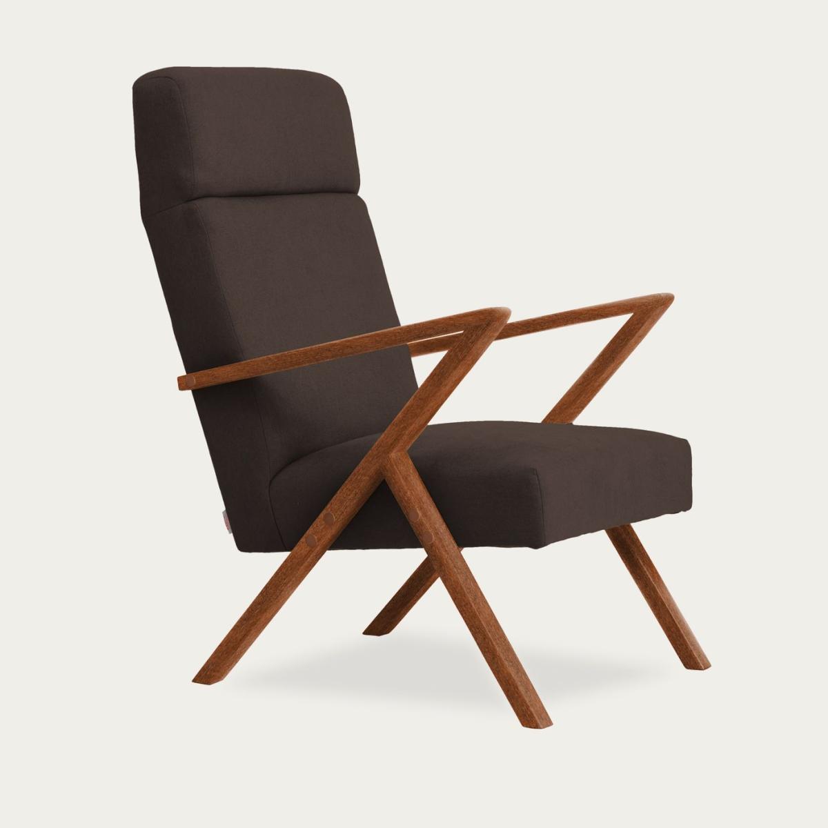 Brown Retrostar Lounge Chair Classic Line – image 5