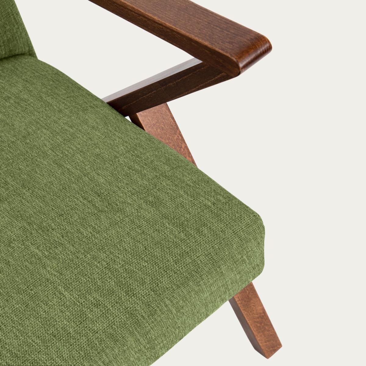 Moss Green Retrostar Lounge Chair Facility Line – image 3