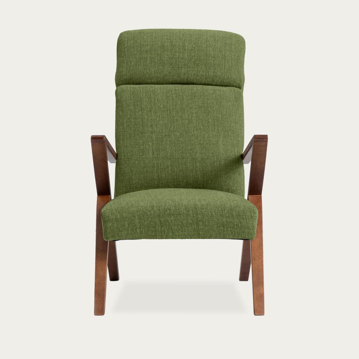 Moss Green Retrostar Lounge Chair Facility Line – image 4