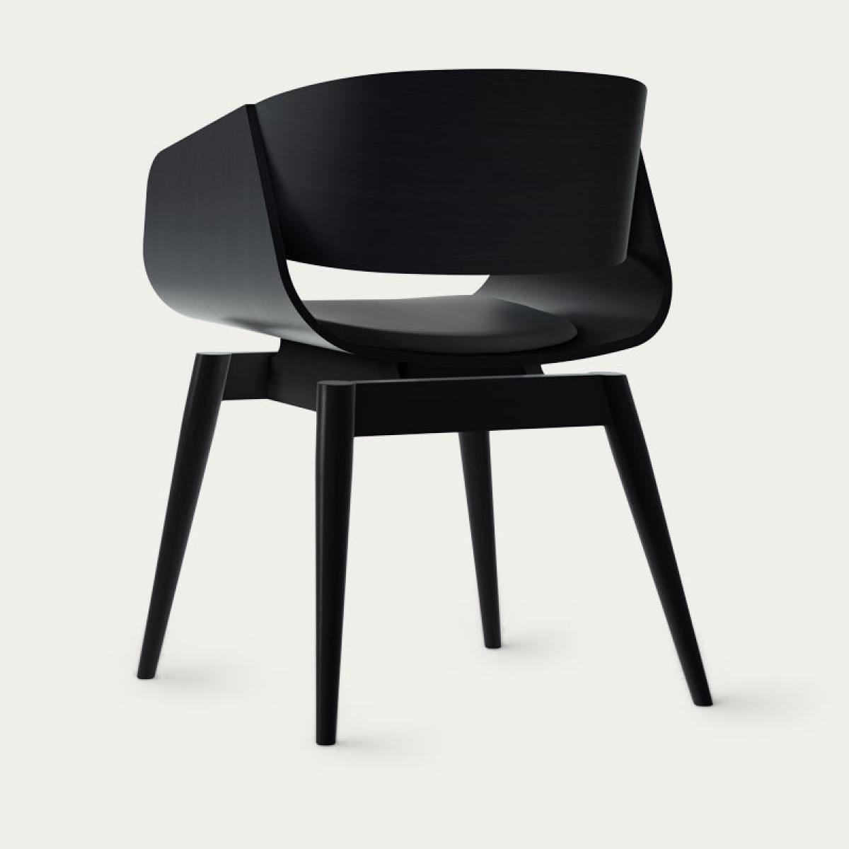 Black 4th Armchair Color Soft – image 3