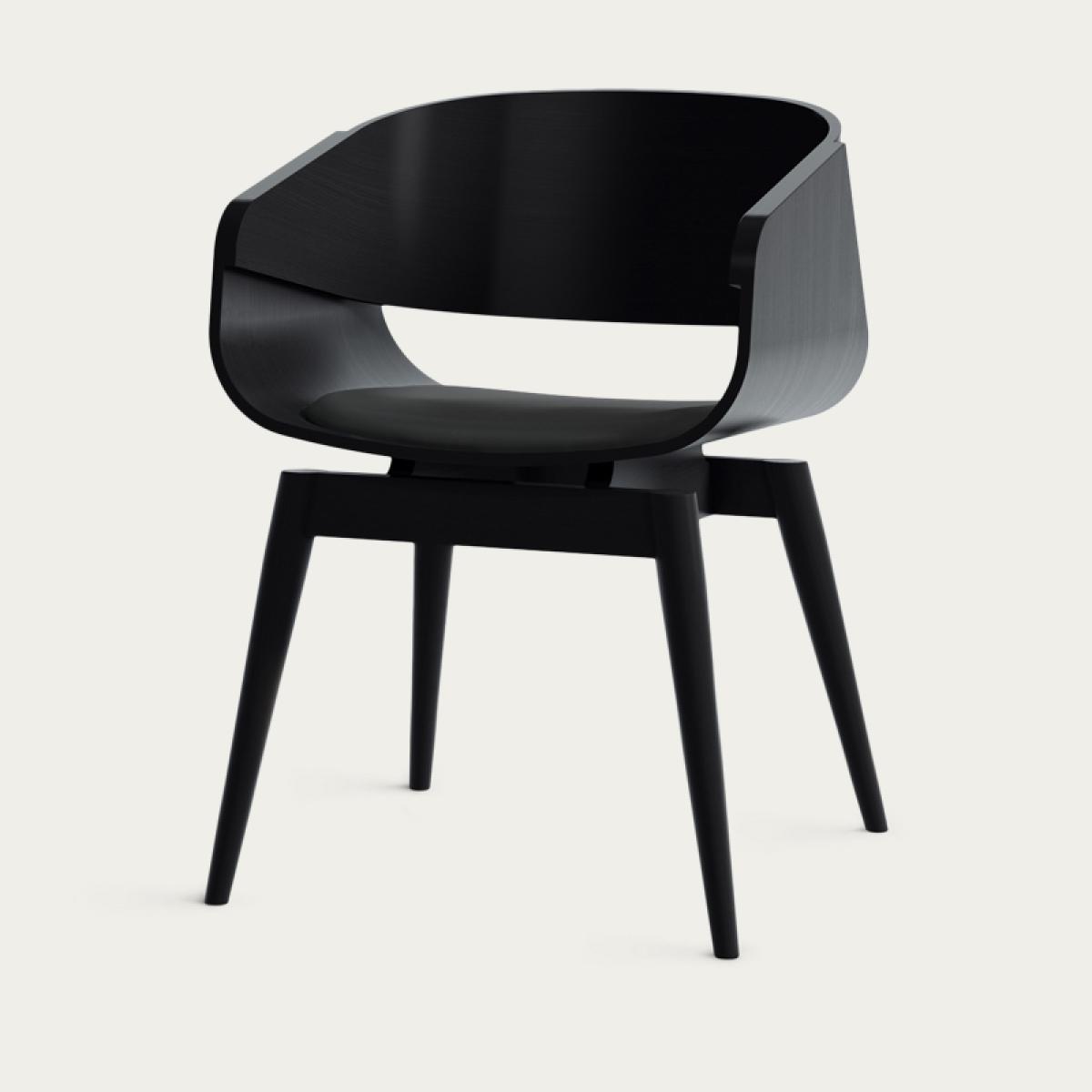 Black 4th Armchair Color Soft – image 1