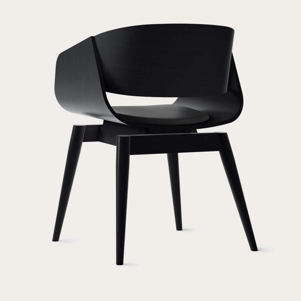 Pitch Black 4th Armchair Color Soft