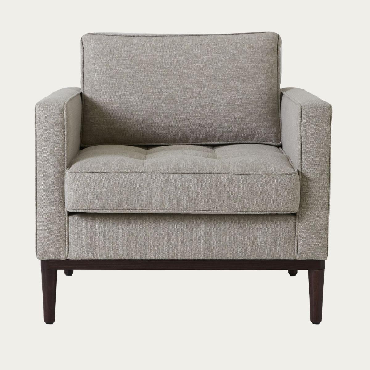 Pumice Model 02 Linen Armchair