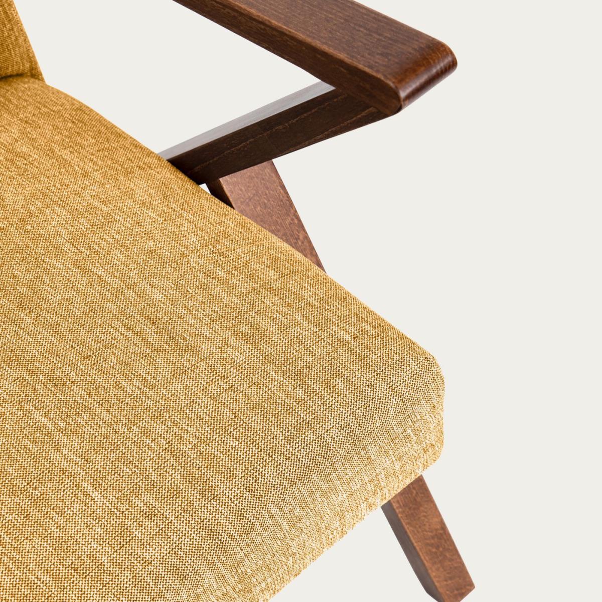 Corn Yellow Retrostar Lounge Chair Facility Line – image 3