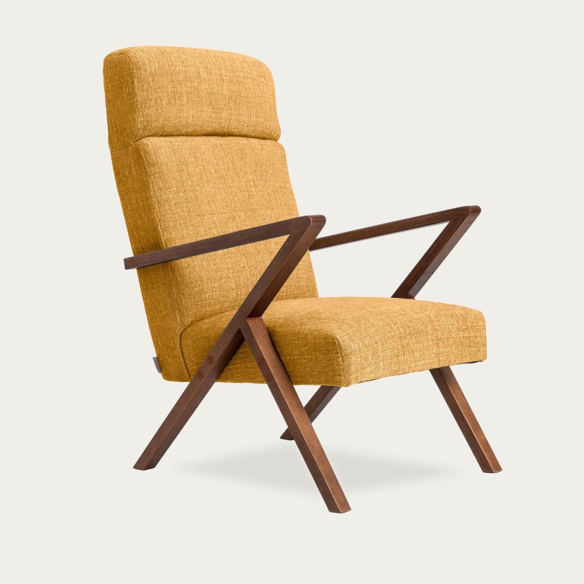 Corn Yellow Retrostar Lounge Chair Facility Line – image 4