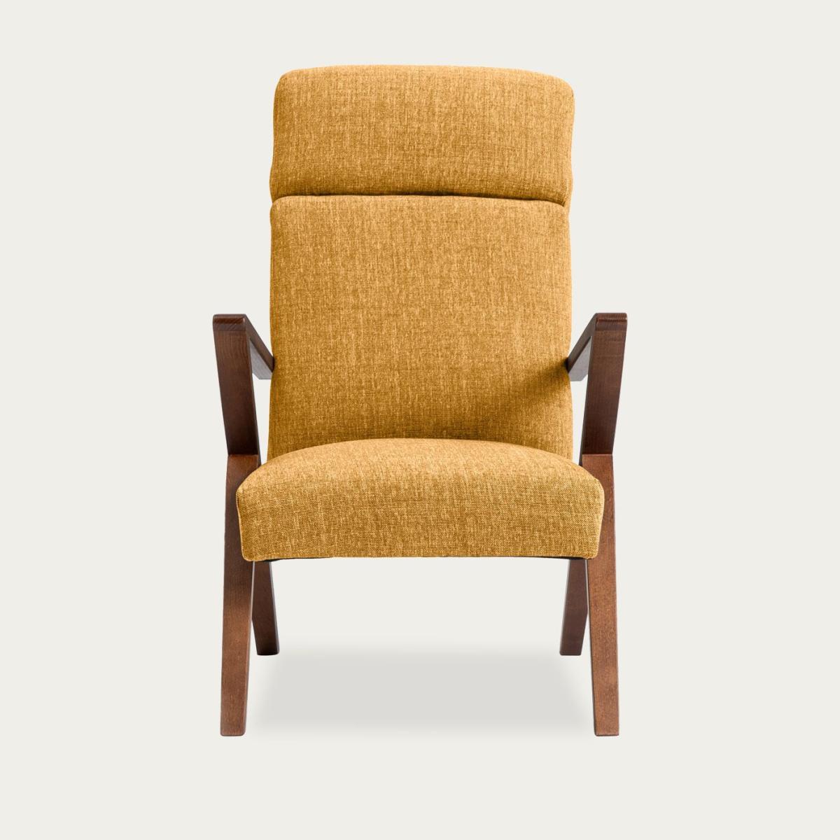 Corn Yellow Retrostar Lounge Chair Facility Line – image 5